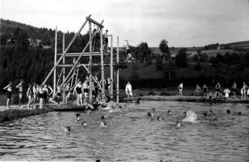 Schloss Buchenau Teich Historie